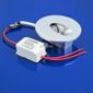 2x 1w Blanc Chaud Led Lampe Murale Spot Circulaire Encastrable Coin