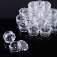 BOUTEILLE - FLACON 100x mini contenant 3g 3ml 3x1,6cm récipient pot é BOUTEILLE - FLACON 100x mini contenant 3g 3ml 3x1,6cm récipient pot é