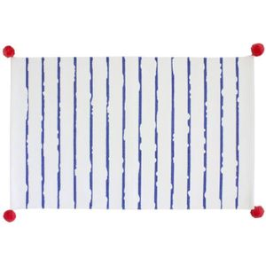 TAPIS DE BAIN  SAILOR Tapis de bain - Coton - 50x80 cm - Blanc / 
