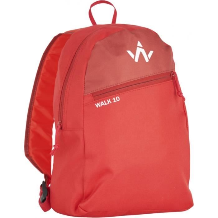1ER PRIX Sac à dos de randonnée Walk 10 - Rouge brique