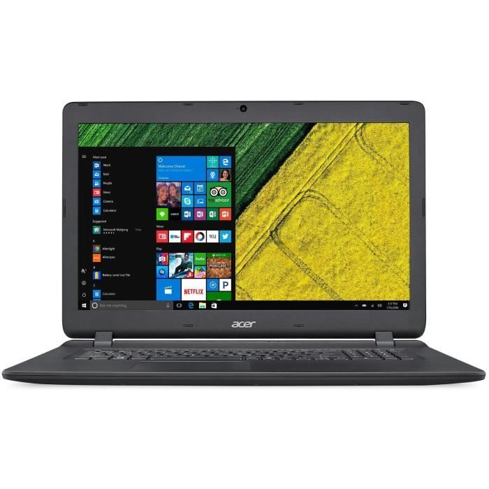 Ordinateur Portable - ACER Aspire ES1-732-C2MR - 17,3 pouces HD+ - Celeron N3350 - RAM 4Go - Stockage 1To - Windows 10