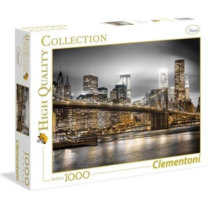 CLEMENTONI New York Skyline Puzzle 1000 pièces