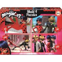 PUZZLE EDUCA Miraculous Ladybug Puzzle Multi 4 PUZZLE EDUCA Miraculous Ladybug Puzzle Multi 4