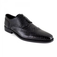 DERBY Derby J.Bradford Cuir Croco Noir JB-LOTUS - Couleu DERBY Derby J.Bradford Cuir Croco Noir JB-LOTUS - Couleu