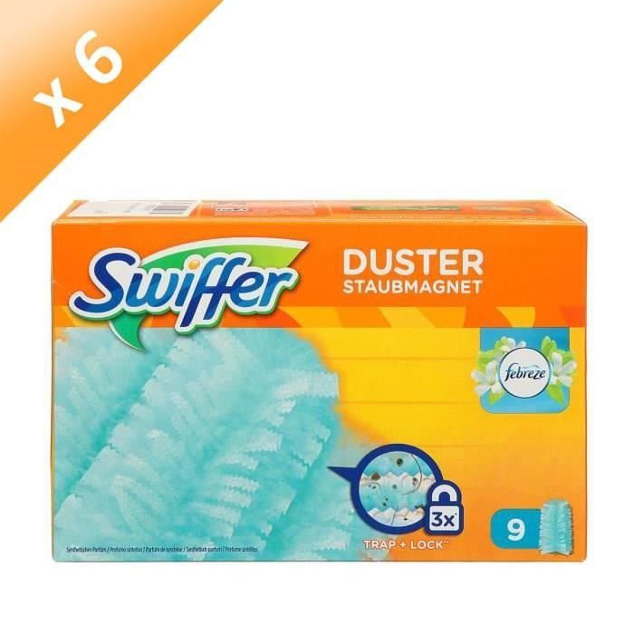 SWIFFER Plumeau Duster dépoussiérant - Lot de 6