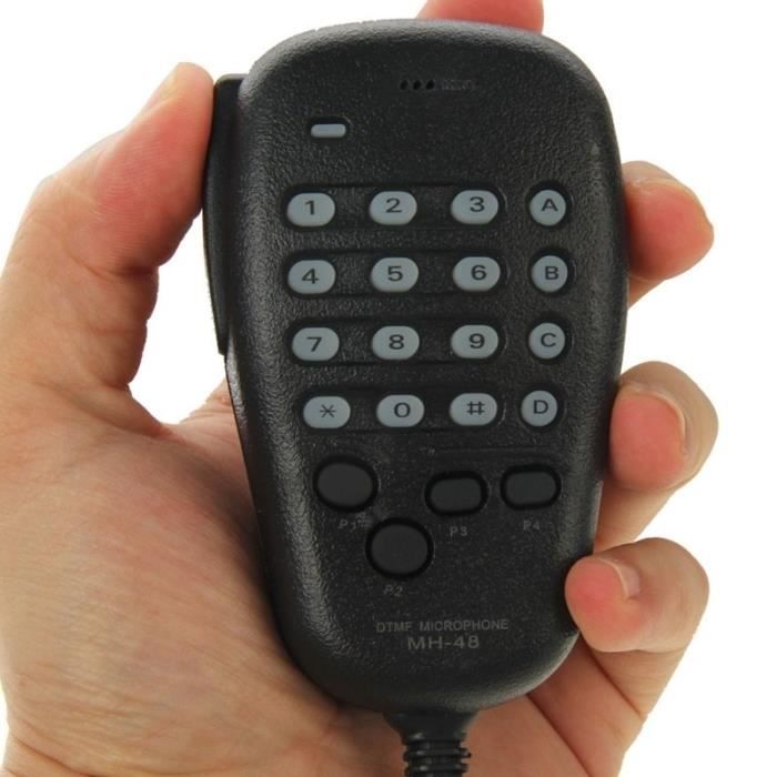 Microphone Casque Talkie Walkie Mh 48a6j Dtmf Yaesu Ft 7800e Ft 8800