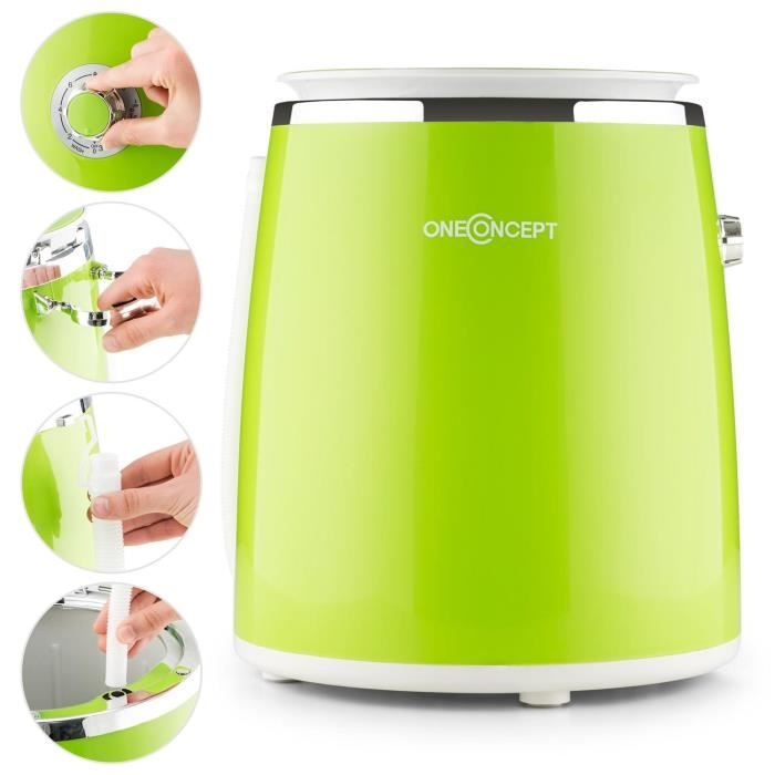 oneConcept Ecowash-Pico Mini machine à laver1