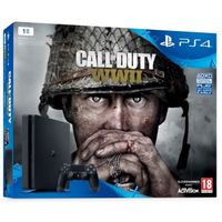 CONSOLE PS4 NOUVEAUTÉ Nouvelle PS4 Slim 1 To + Call of Duty : World War CONSOLE PS4 NOUVEAUTÉ Nouvelle PS4 Slim 1 To + Call of Duty : World War