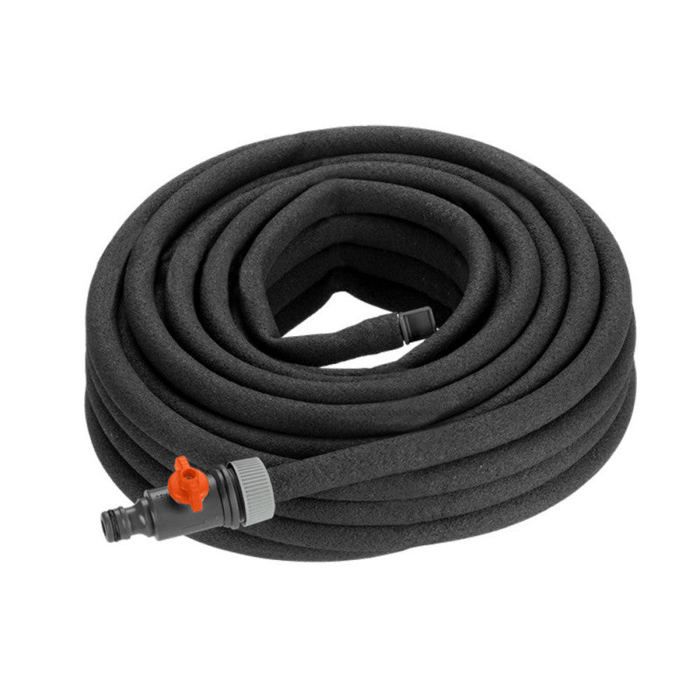 Tuyau d'arrosage en caoutchouc microporeux PE de 15 m (1/2') pour espaces verts publics, pour