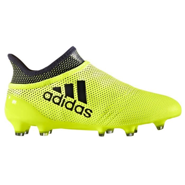 ADIDAS - Adidas X 17 purespeed FG jaune/noir - (36) - Prix pas cher ... CHAUSSURES DE FOOTBALL ADIDAS - Adidas X 17 purespeed FG jaune/noir - (