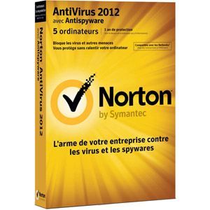 Norton AntiVirus 2012 Small Office Pack (5 PC)   Achat / Vente