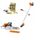 Pack jouet enfant Tronçonneuse,débroussailleuse,éq