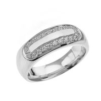 ALLIANCE - SOLITAIRE Bague Homme- Alliance Argent Fin 925-1000 Diamant ALLIANCE - SOLITAIRE Bague Homme- Alliance Argent Fin 925-1000 Diamant