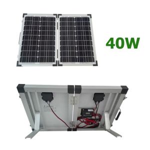 chargeur solaire 40w