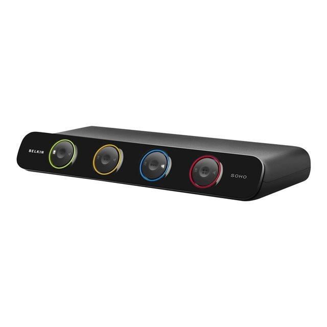 BELKIN Switch KVM SOHO 4 Ports, VGA / PS2 & USB