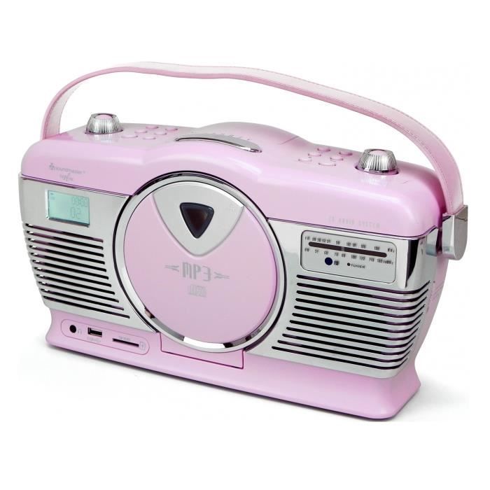 SOUDMASTER RCD1350PI Radio FM avec lecteur de CD vertical