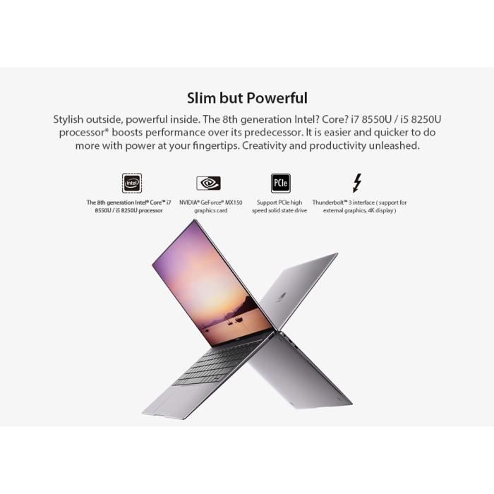  MateBook X Pro Ordinateur Portable MACH-W19C3