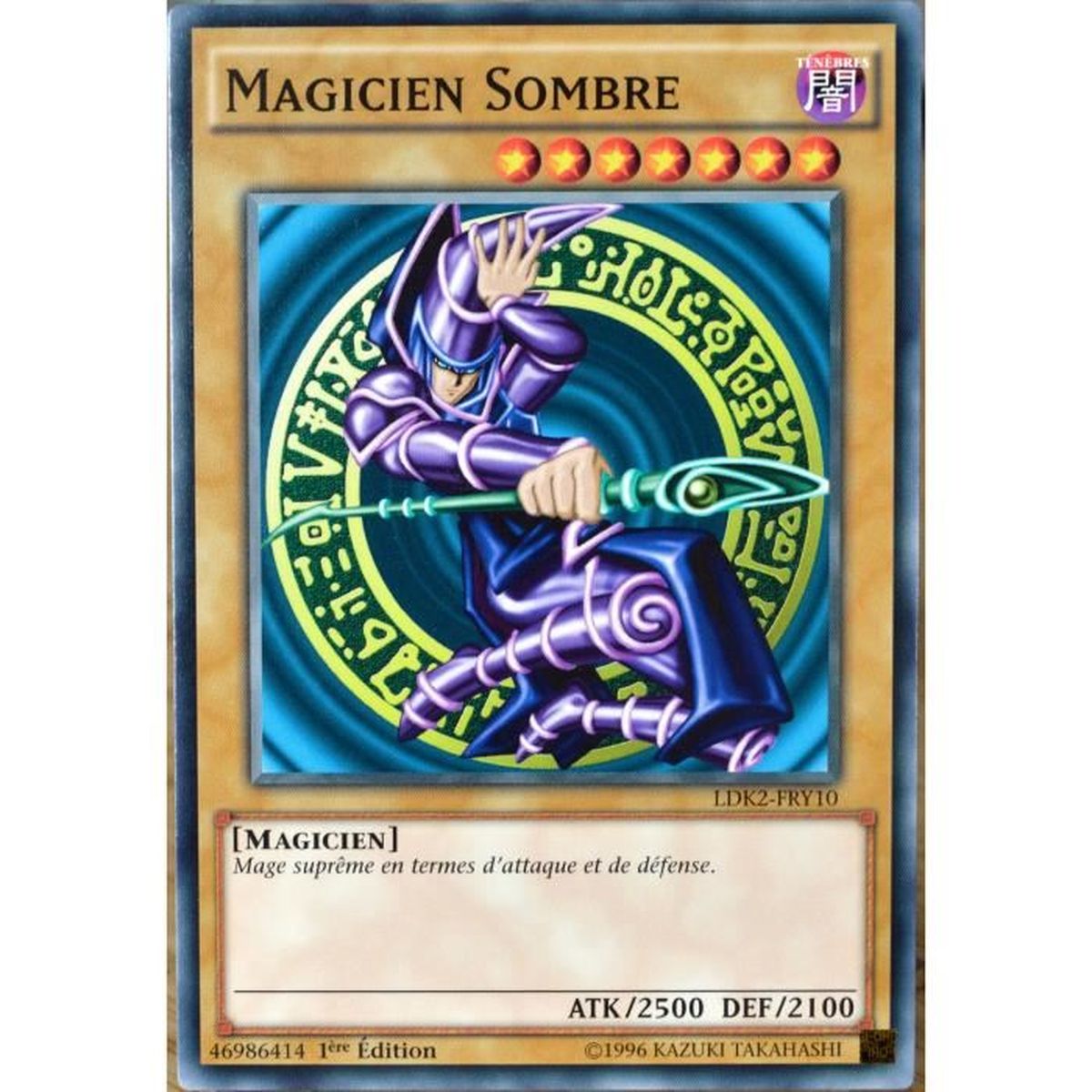 Carte YUGIOH LDK2FRY10 Magicien Sombre Achat / Vente carte a collectionner Cdiscount