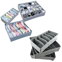 BOITE DE RANGEMENT 3 pièces de stockage en fibre de bambou portable e BOITE DE RANGEMENT 3 pièces de stockage en fibre de bambou portable e