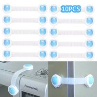 BLOQUE PORTE 10x Fermeture Sécurité Verrouillage Enfant(Bébé) S BLOQUE PORTE 10x Fermeture Sécurité Verrouillage Enfant(Bébé) S