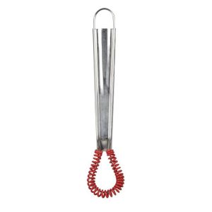 GIMEL Mini fouet ? sauce inox et silicone gris-rouge