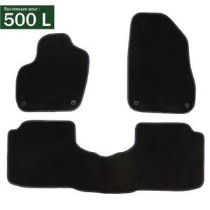 Tapis sur Mesure Luxe pour Fiat 500L d?s 09/2012