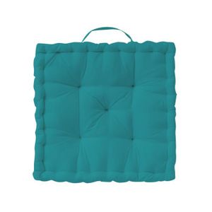 COUSSIN - MATELAS DE SOL TODAY Coussin de sol Coton - 50 x 50 x 12 cm - Mer