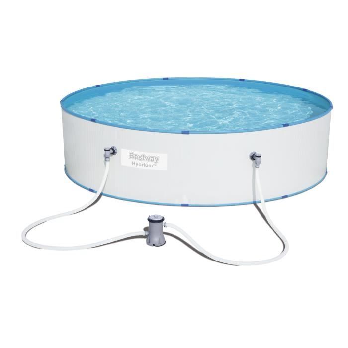 BESTWAY Kit Piscine Ronde Hydrium Splasher Pool - Ø3,30x H0,84cm