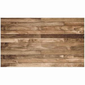 TAPIS Tapis rectangulaire en vinyl imprimé bois 100 x 17