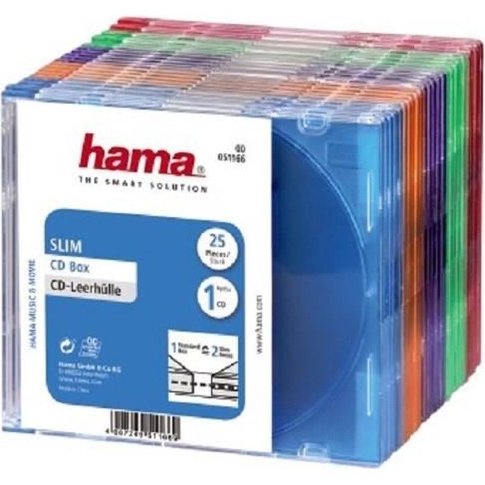 HAMA 00051166 Boîtier CD \