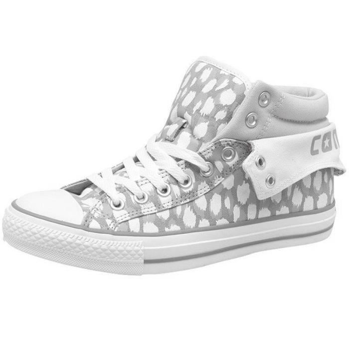 Leopard Converse Star Colar Padded All Limited Gris Blancamp; EHD29YIW