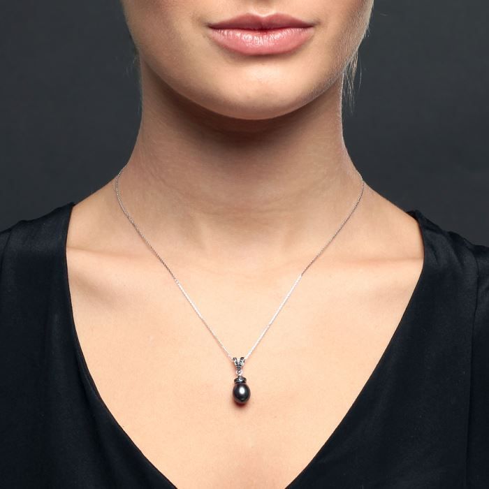 NACRE DE PERLE Collier Argent 925° et Perles Femme