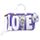 VIOLETTA COLOR ME MINE Love Bag Violet à colorier