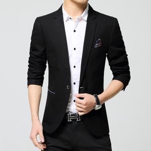 blazer noir homme slim Blazer Slim Fit noir chiné pour Homme – achat pas cher GO
