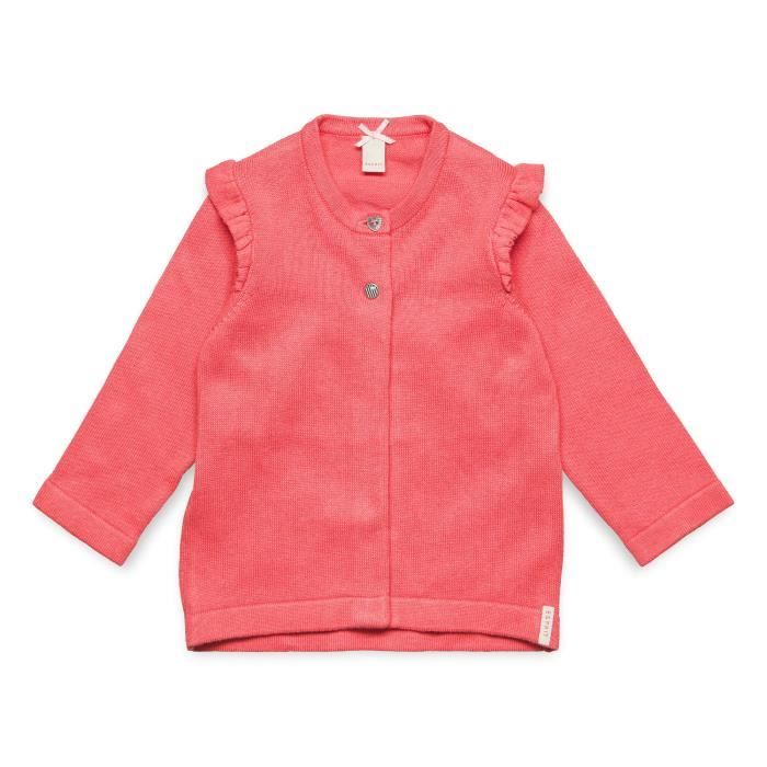 ESPRIT Cardigan Rose Enfant Fille