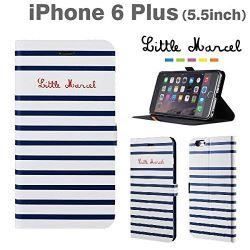 LITTLE MARCEL Folio iPhone 6+ Marin