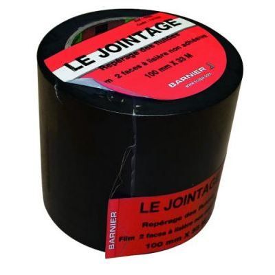 bâche 100 mm x 33 mètre   Adhésif noir répare bâche 100 mm x 33