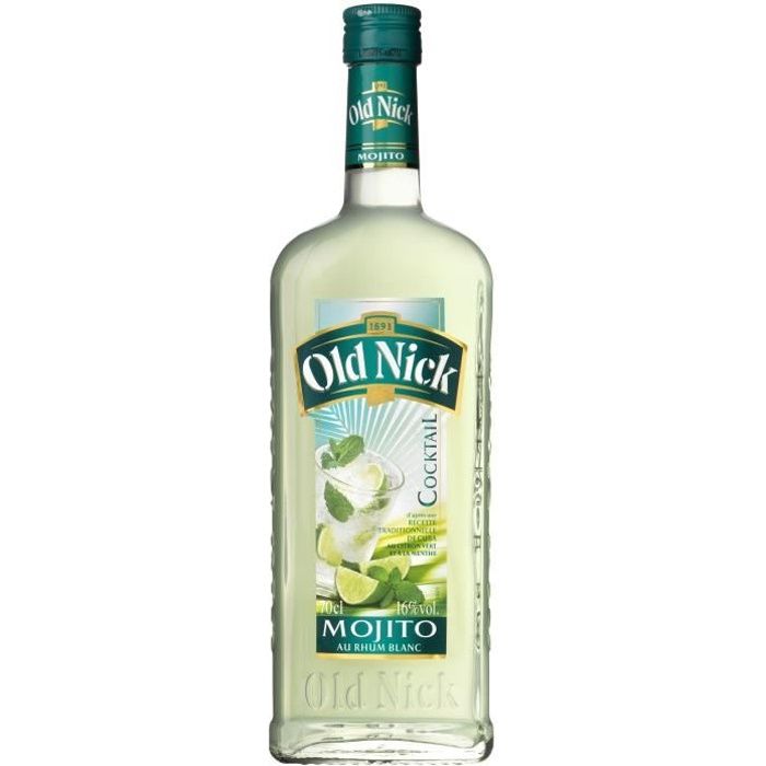 16% 70cl   Achat / Vente APERITIF SANS ALCOOL Cocktail ON Mojito 16%