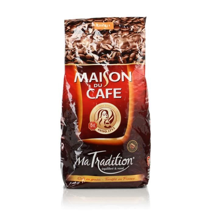  MAISON  DU CAFE  Caf   en grains 1000 gr Achat Vente 