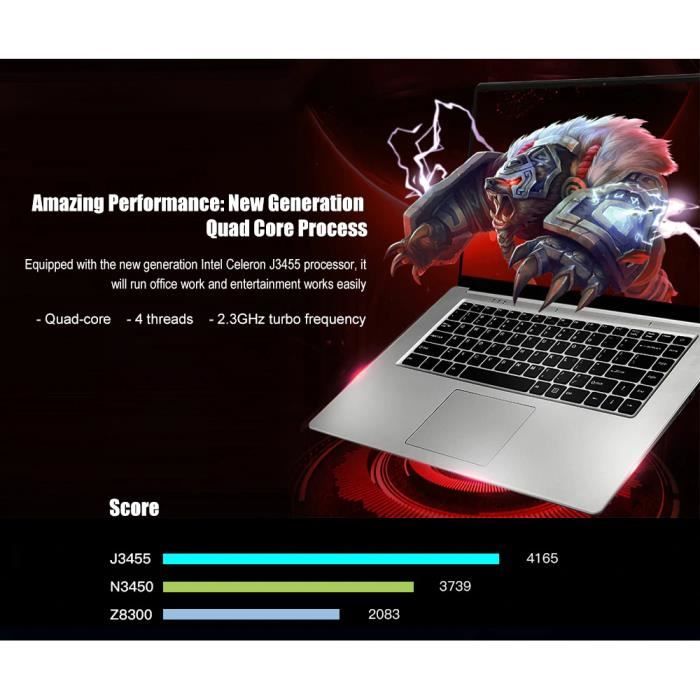 PC Portable-Tbao X8S Laptop Ordinateur Portable-15,6&quot;3