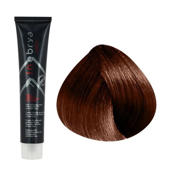Inebrya Crème Colorante à Laloe Vera 646 Blond Foncé Cuivré