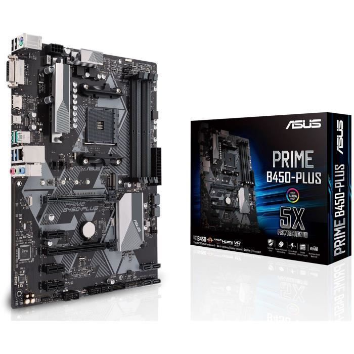 Carte Mère ASUS PRIME B450-PLUS - AM4