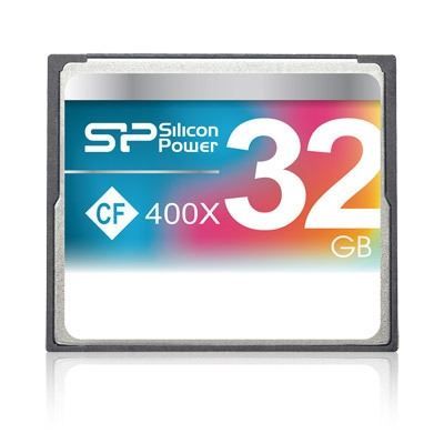 SILICON POWER Carte mémoire Compact Flash 400X - 32 Go