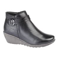 BOTTINE Cipriata Rosa - Bottines compensés zippées - Femme BOTTINE Cipriata Rosa - Bottines compensés zippées - Femme