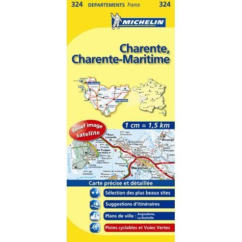 CHARENTE, CHARENTE MARITIME   Achat / Vente livre Michelin pas cher