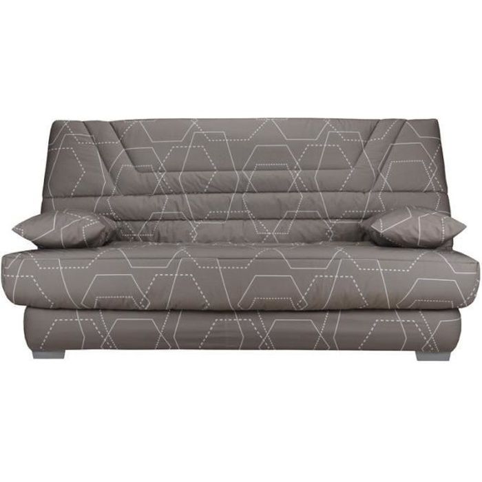 Banquette-lit clic-clac matelas Bultex 130 cm - SPEED BRIA ...