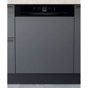 HOTPOINT HBC2B+26B Lave-vaisselle encastrable - 14 couverts - 46 dB - A++ - Larg 59,5 cm - Inox - Moteur induction HOTPOINT HBC2B+26B Lave-vaisselle encastrable - 14 couverts - 46 dB - A++ - Larg 59,5 cm - Inox - Moteur induction