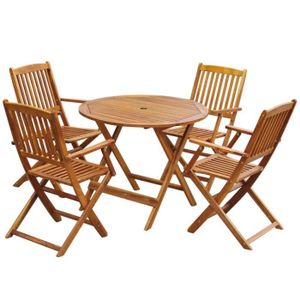 Salon de jardin bois rond - Achat / Vente pas cher Salon de jardin bois rond - Achat / Vente pas cher