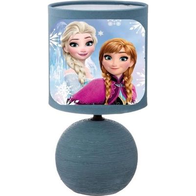 Lampe Chevet Pied Boule Bleu Reine Des Neige Achat Vente