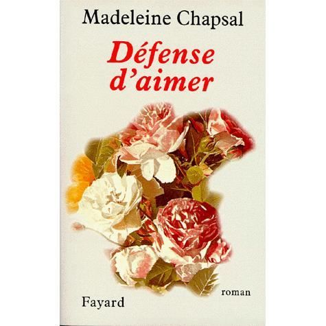 Defense daimer   Achat / Vente livre Madeleine Chapsal pas cher